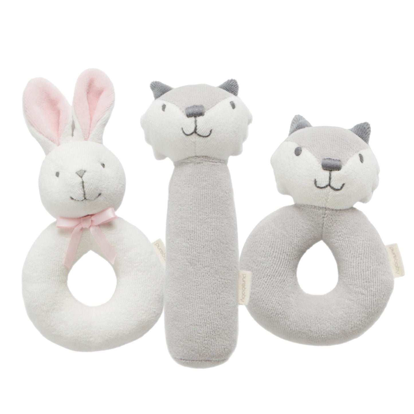 . Plush Rattle Collection .
