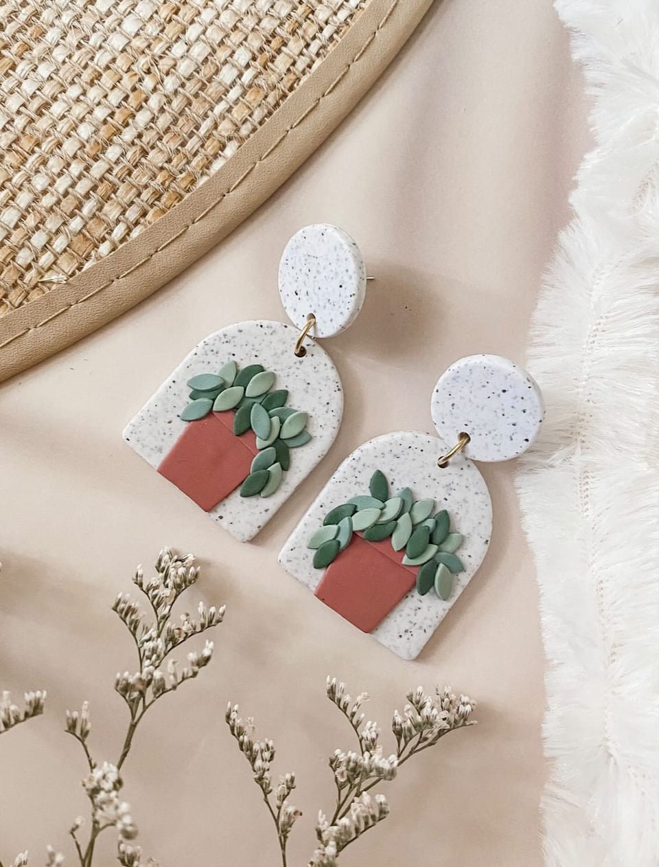 Statement Clay Earring Collection