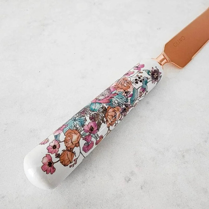 Floral Cheese Knives