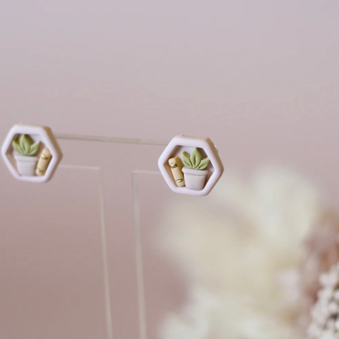 Statement Clay Earring Collection