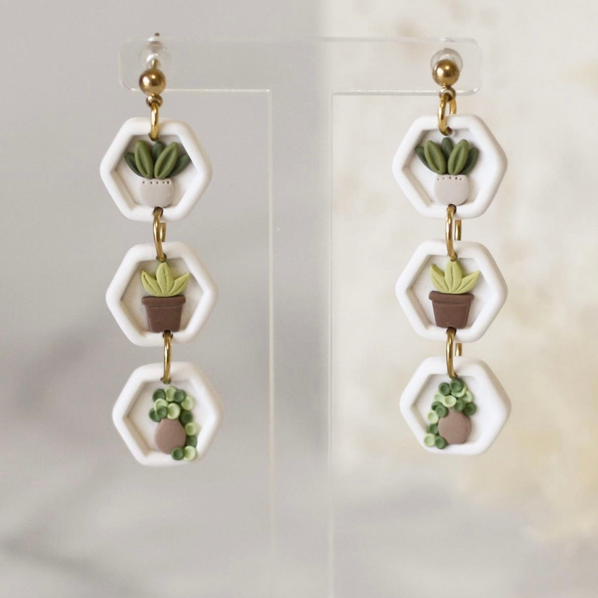 Statement Clay Earring Collection