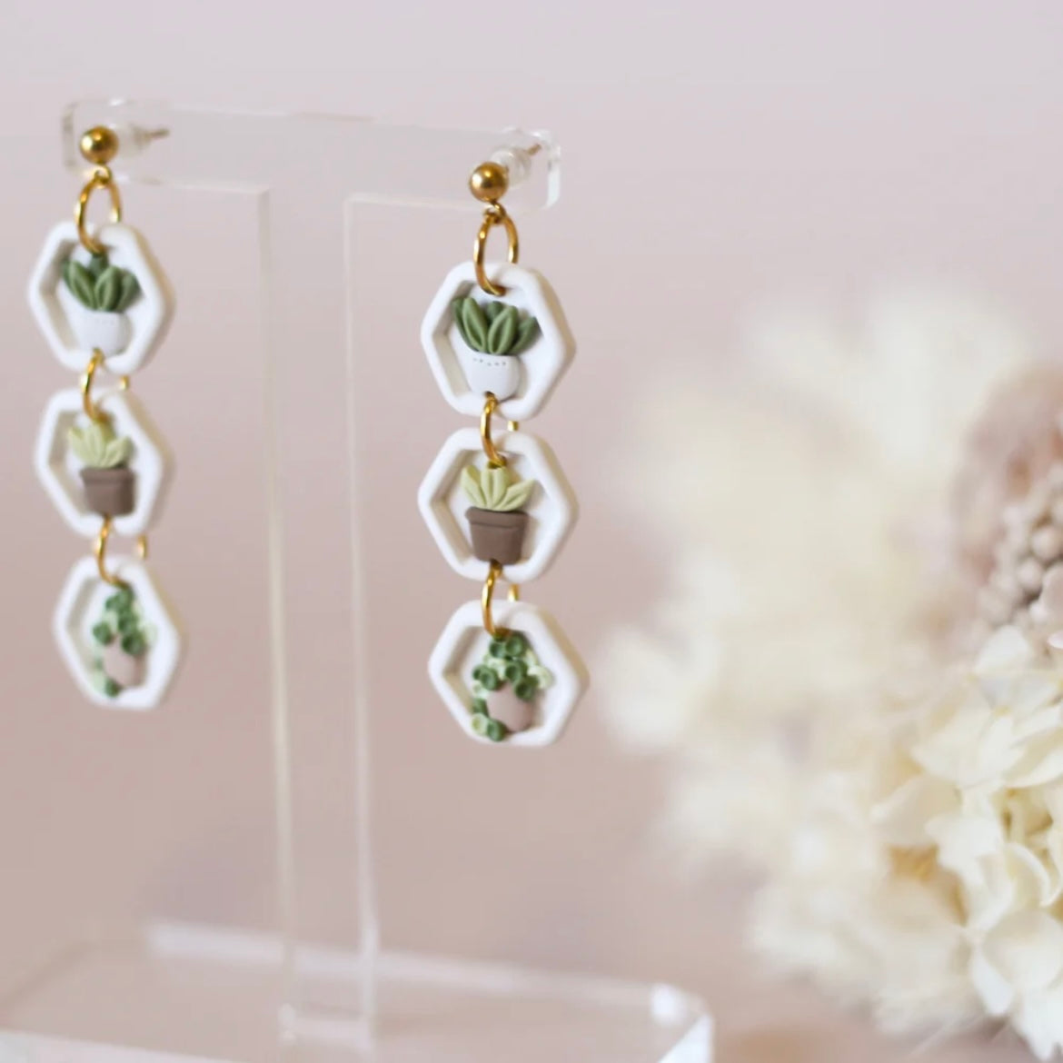 Statement Clay Earring Collection