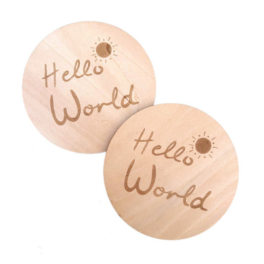 Hello World Announcement Discs