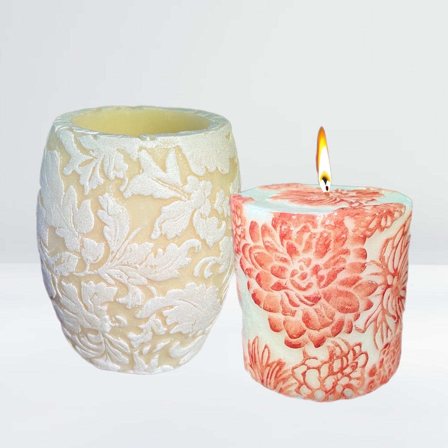 . Handcrafted Balinese Candles .