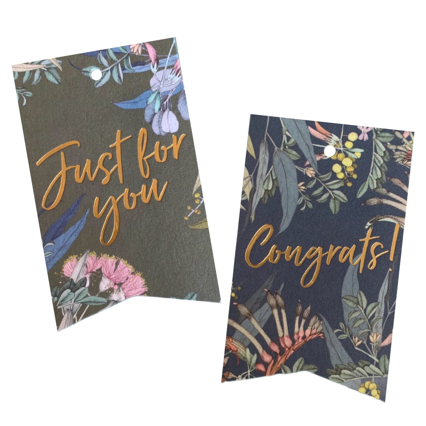 Gold Foil Gift Tag