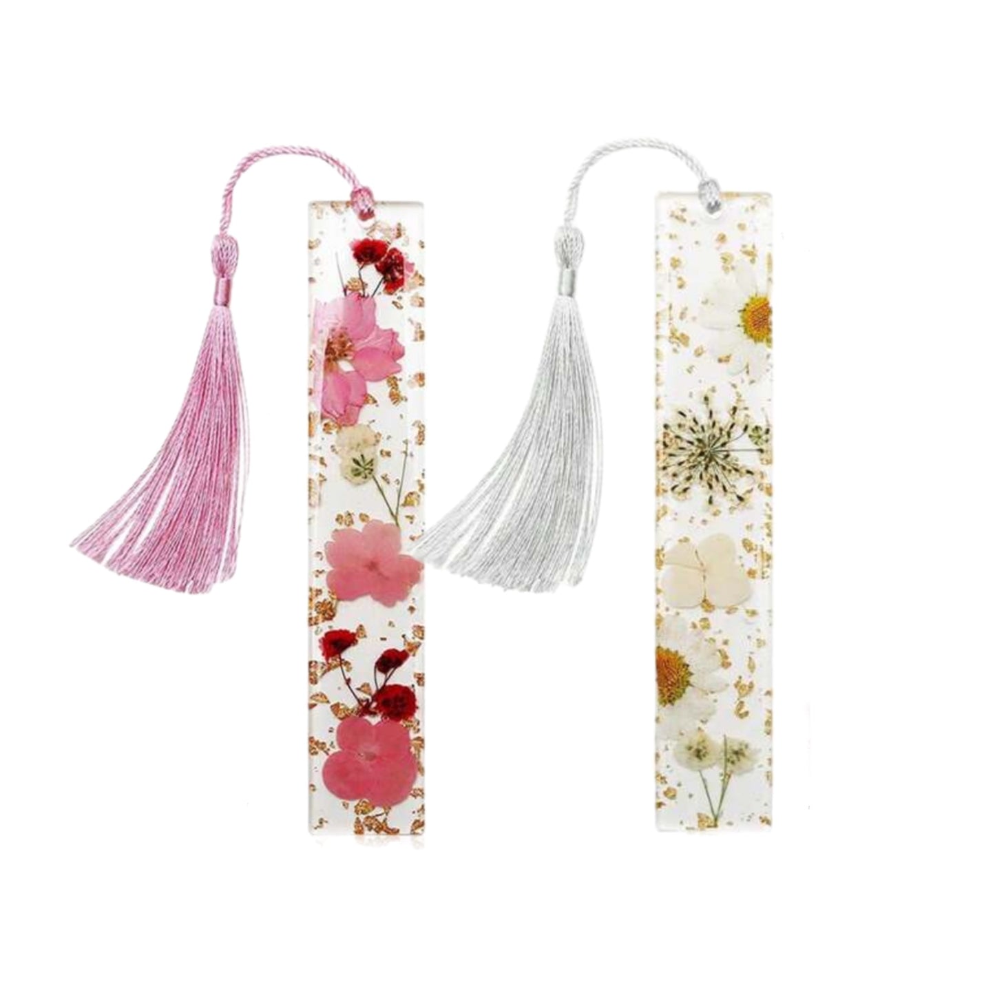Dried Flower Bookmarks