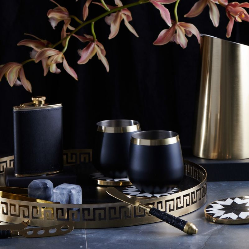 Brass Whisky Glasses