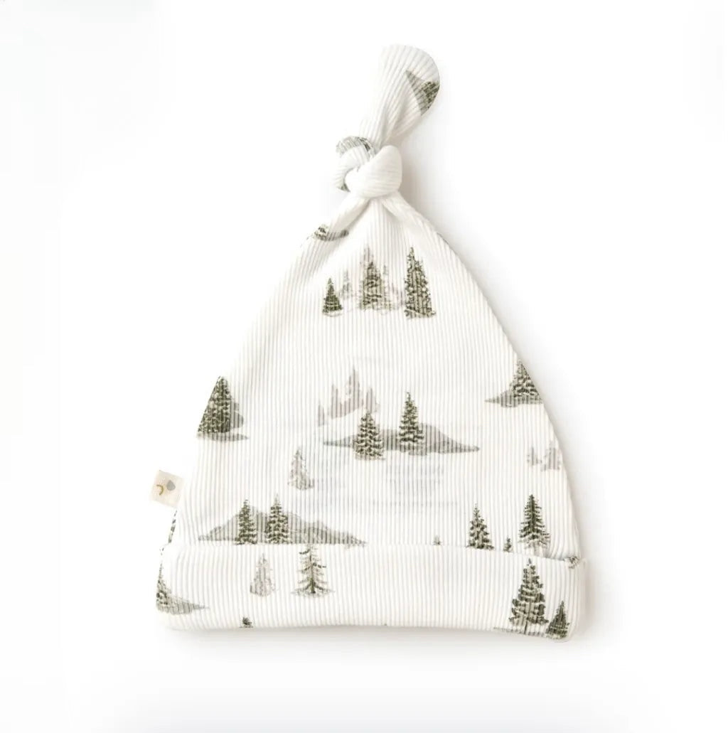 Frosted Fir Swaddle Blanket & Hat