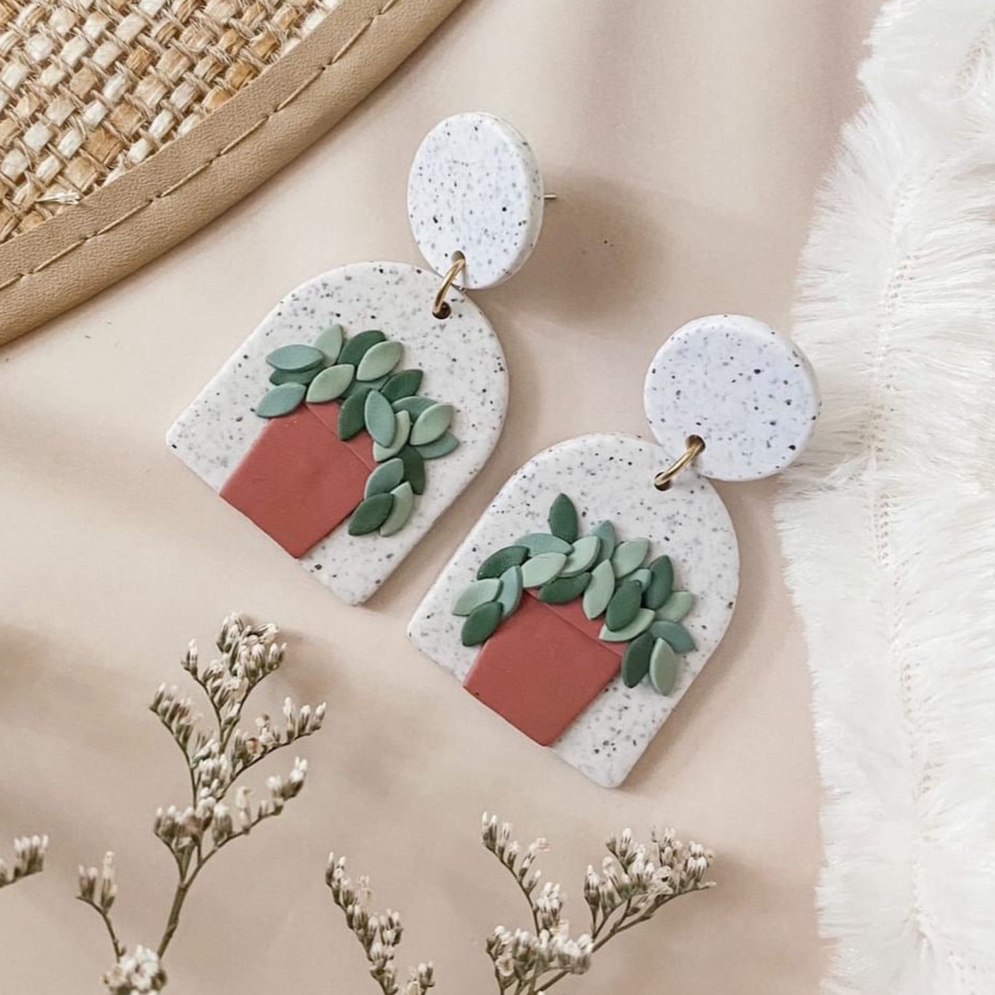 Statement Clay Earring Collection