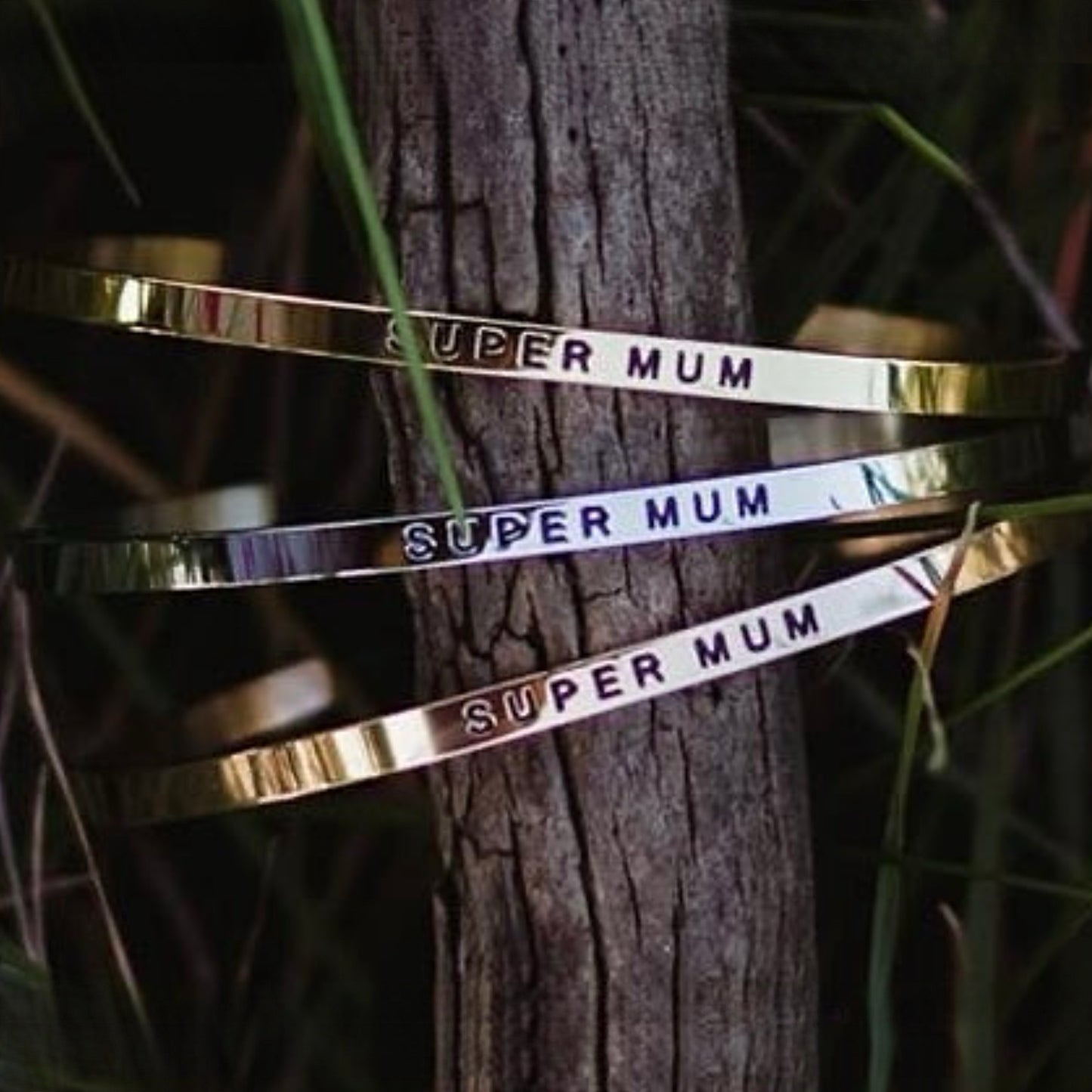. Affirmation Bangles .