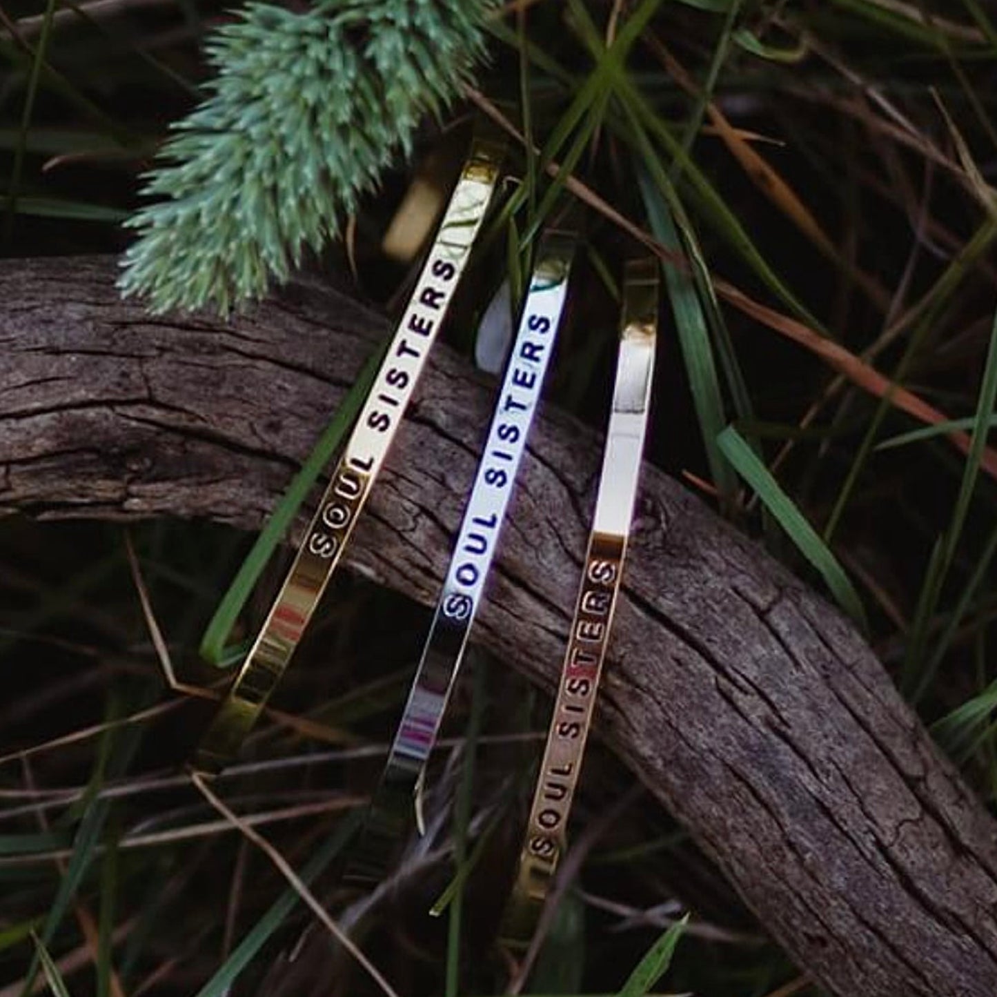 . Affirmation Bangles .