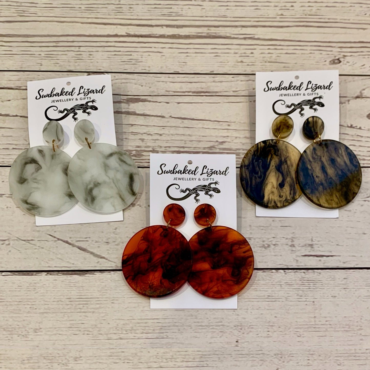 . Acrylic Earring Collection .