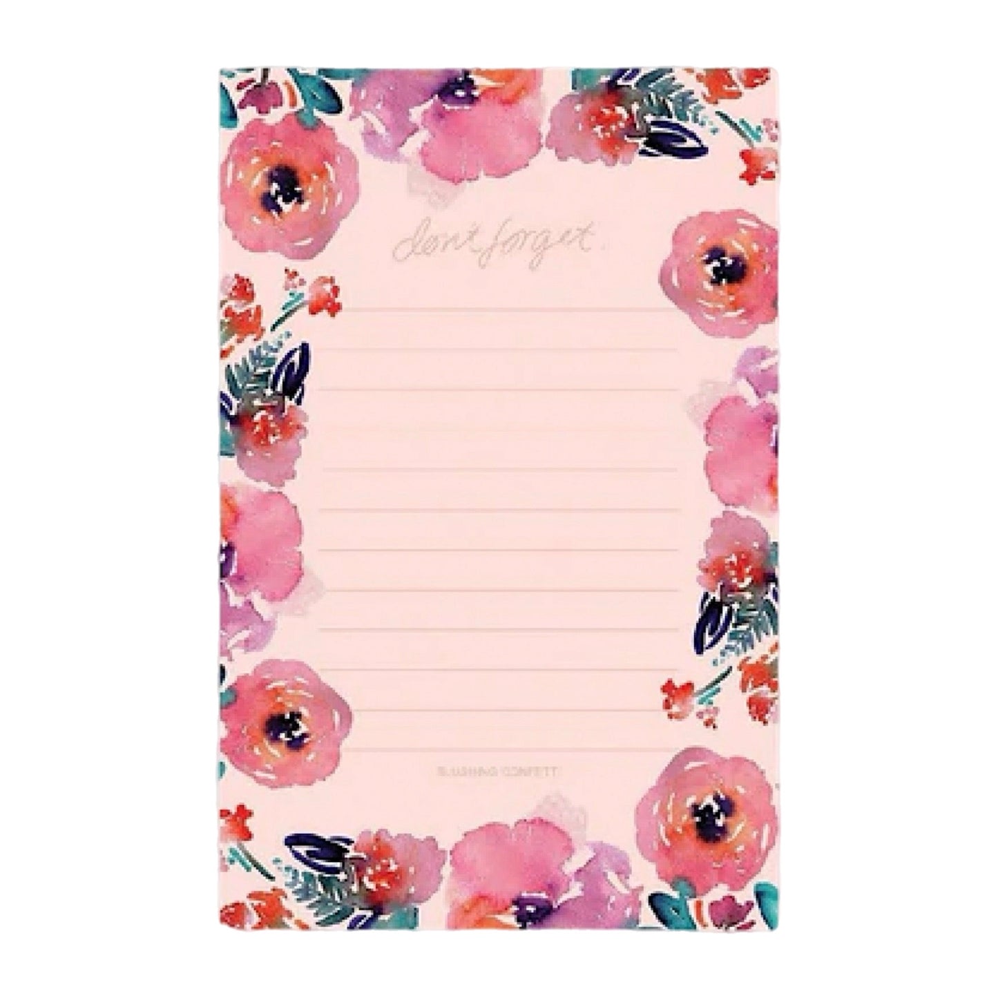 Floral Notepad