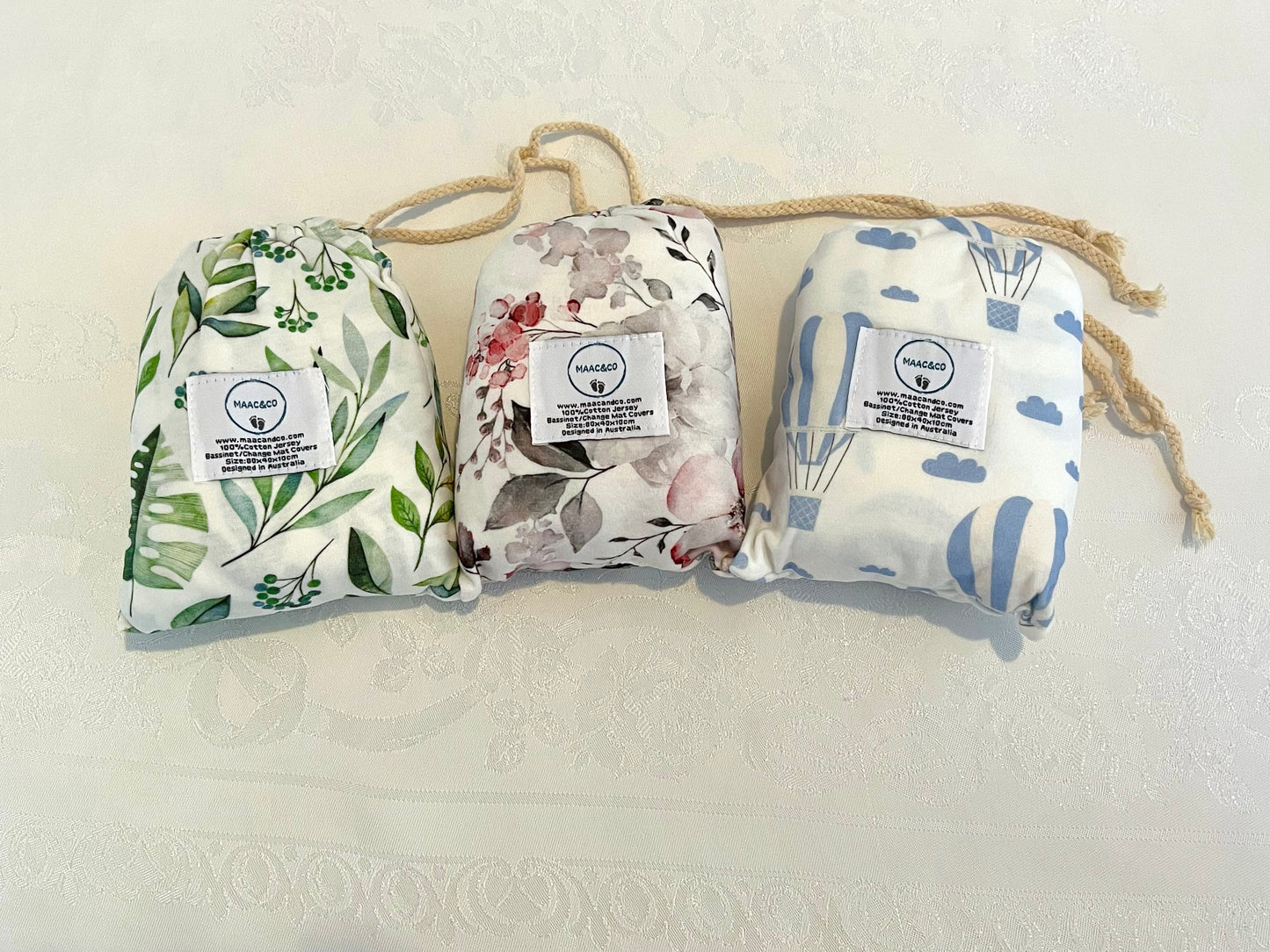 Cotton Change Mat & Bassinet Cover