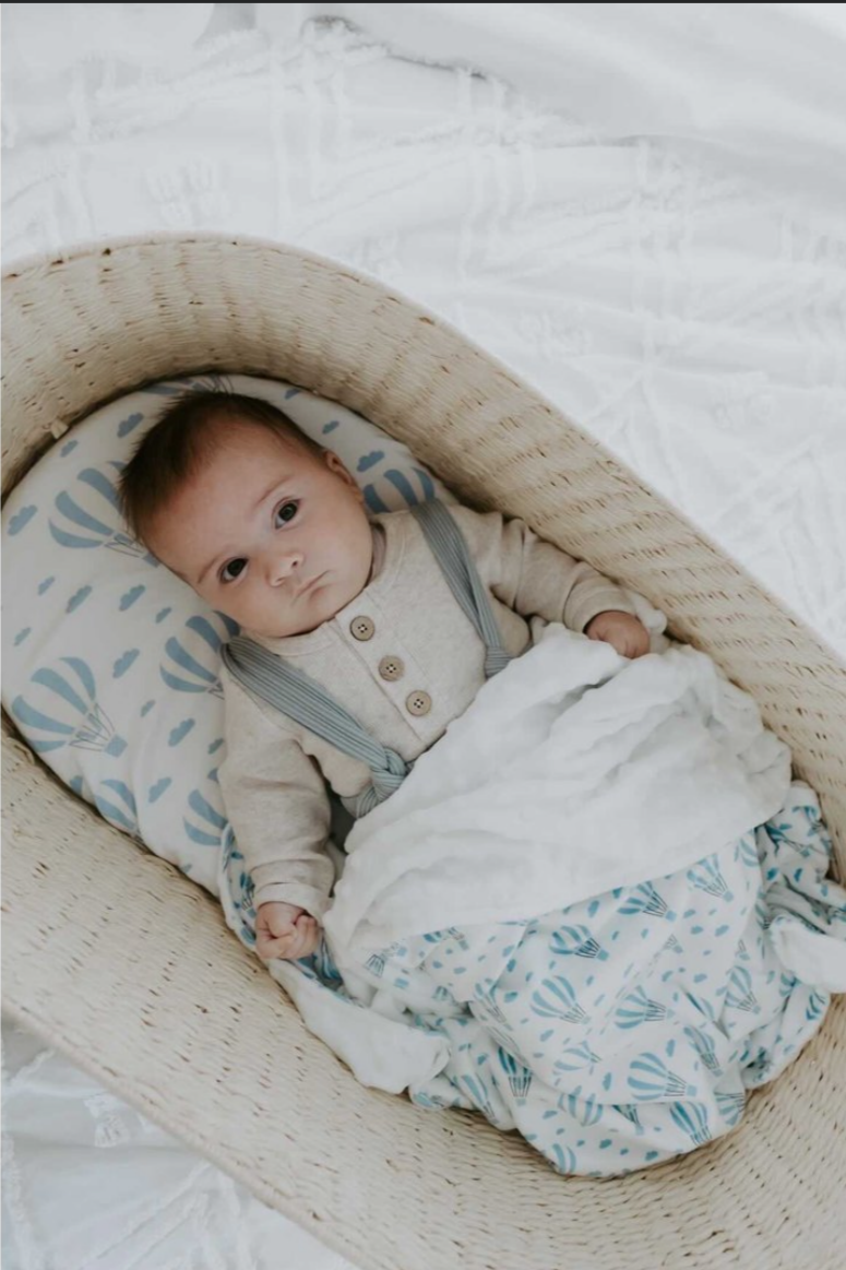 Cotton Change Mat & Bassinet Cover