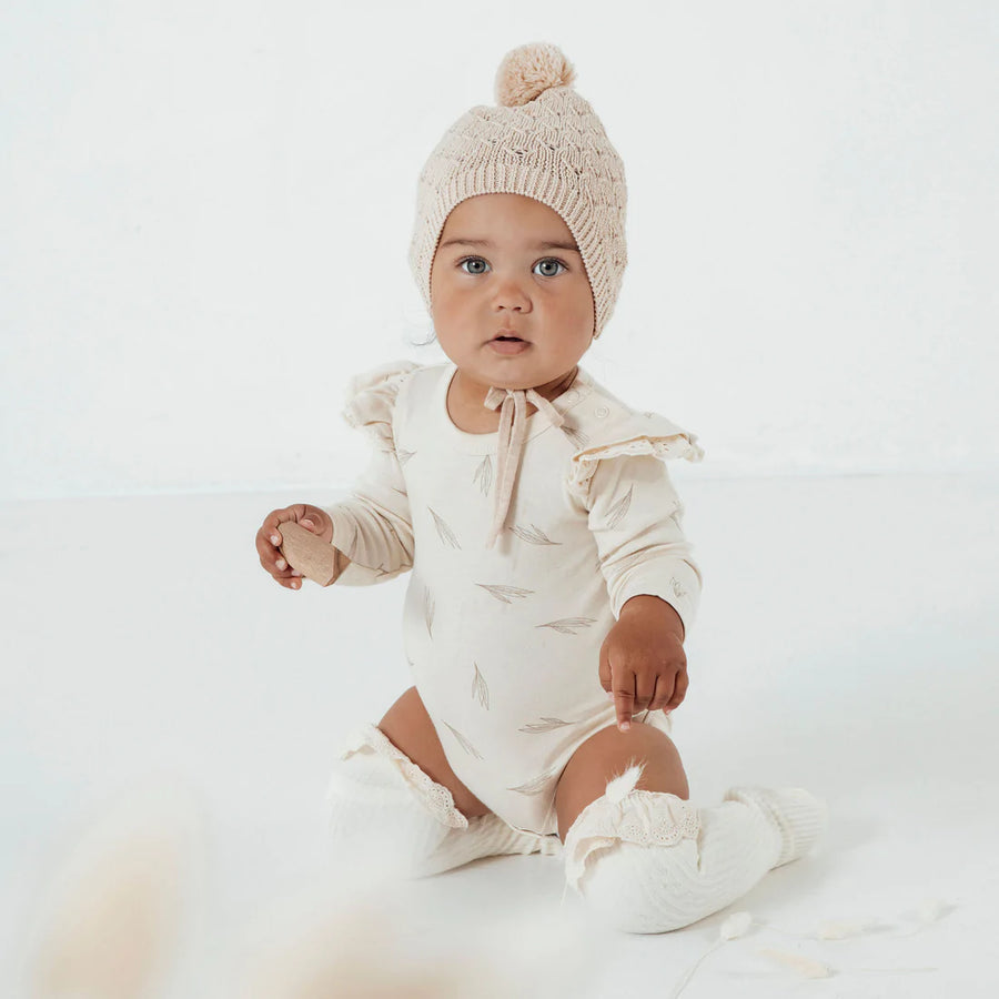 Knit Baby Bonnet