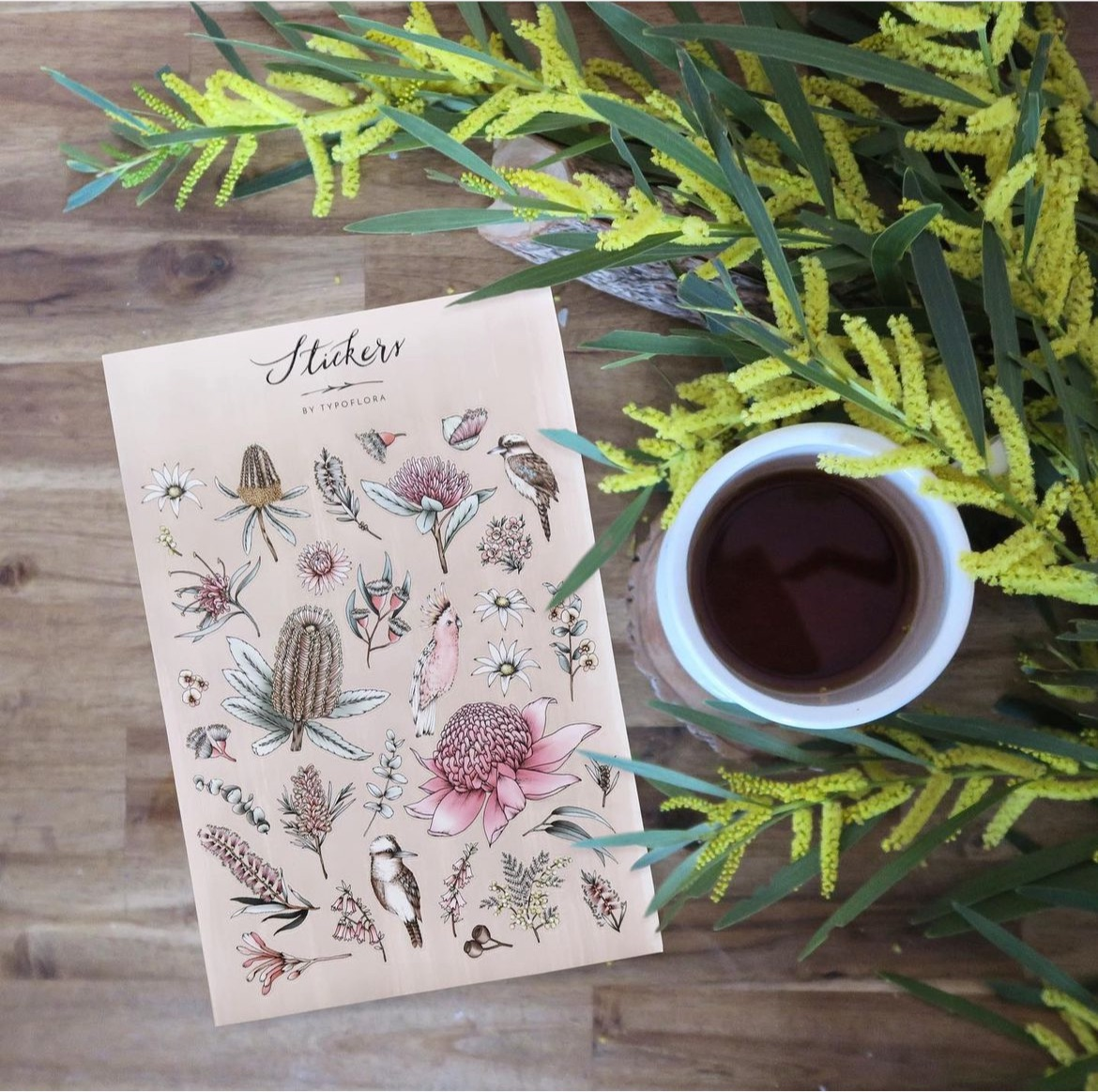 Botanical Sticker Set