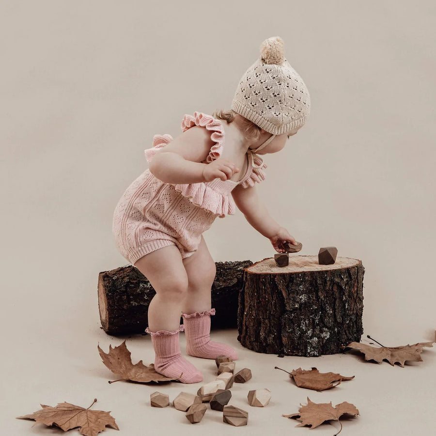 Knit Baby Bonnet