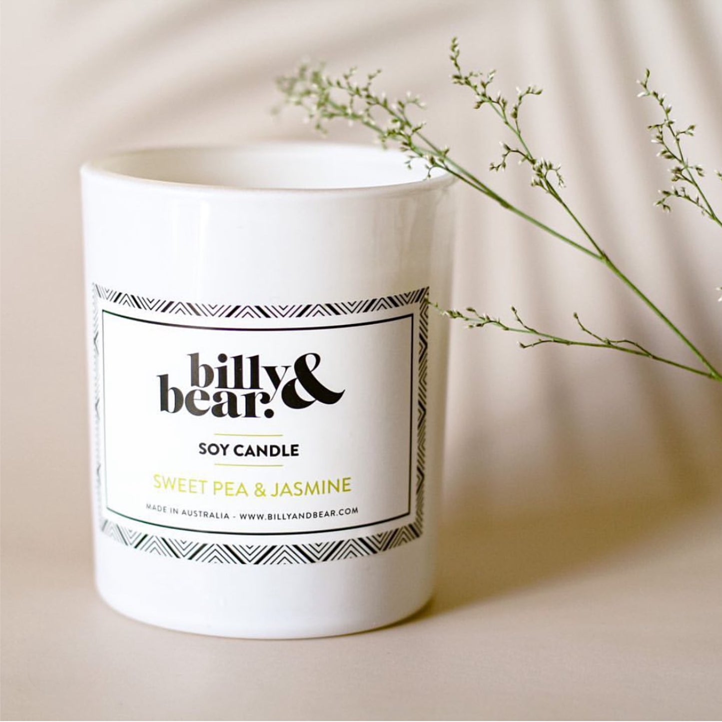 . Billy & Bear Soy Candles .