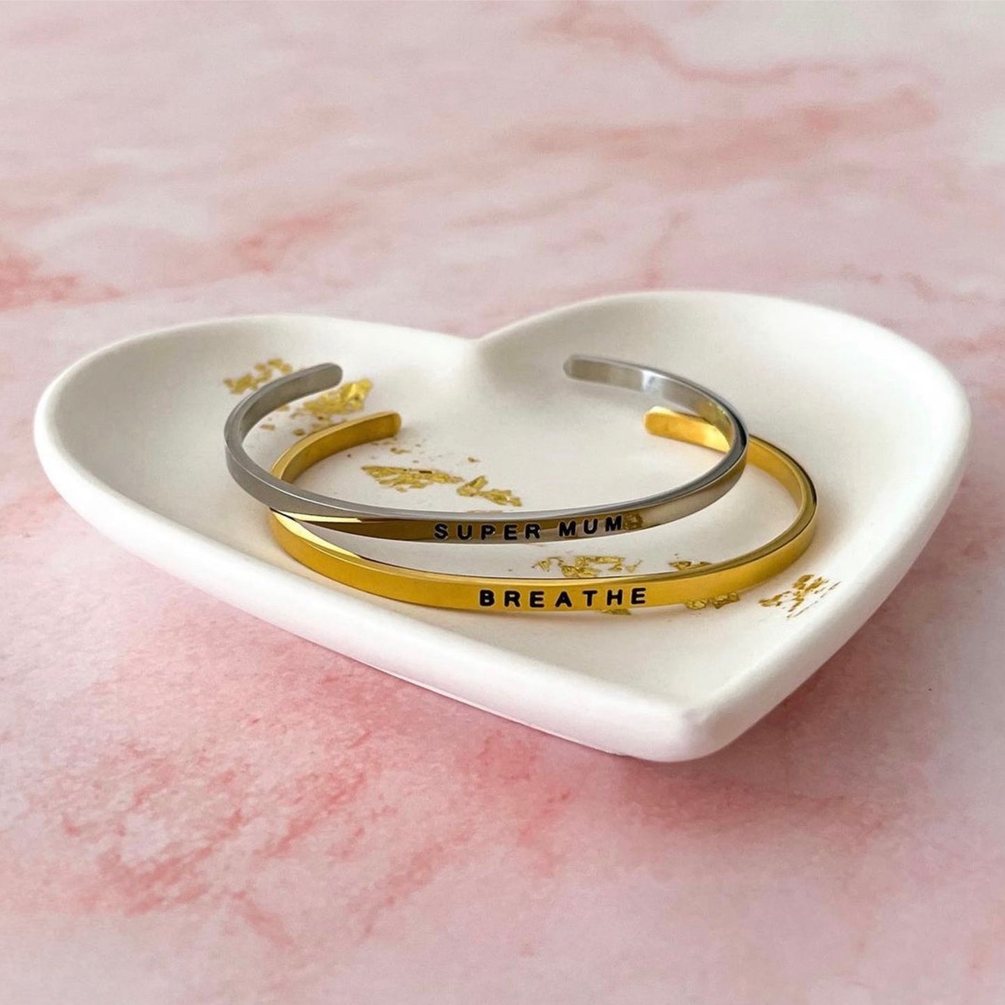 . Affirmation Bangles .