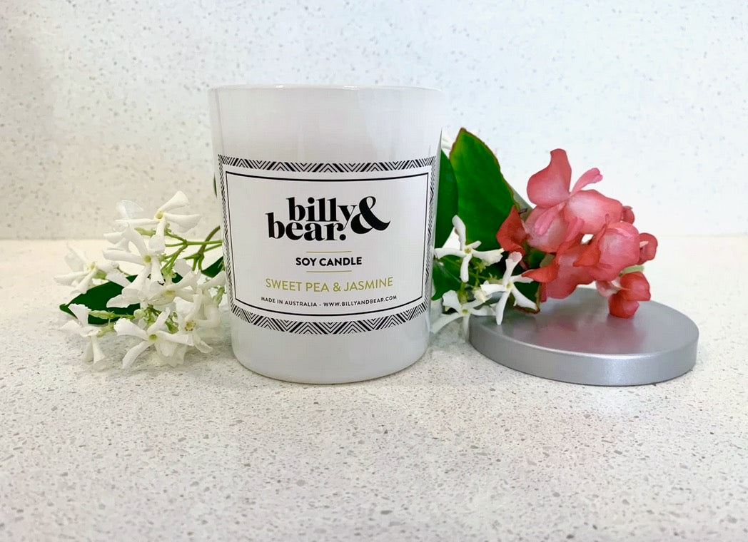 . Billy & Bear Soy Candles .