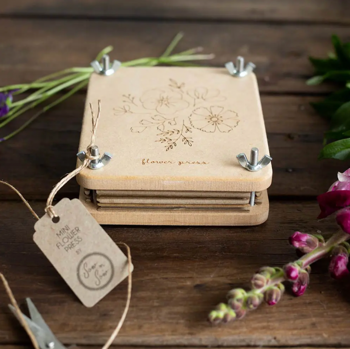 . Sow n Sow Handcrafted Flower Press .