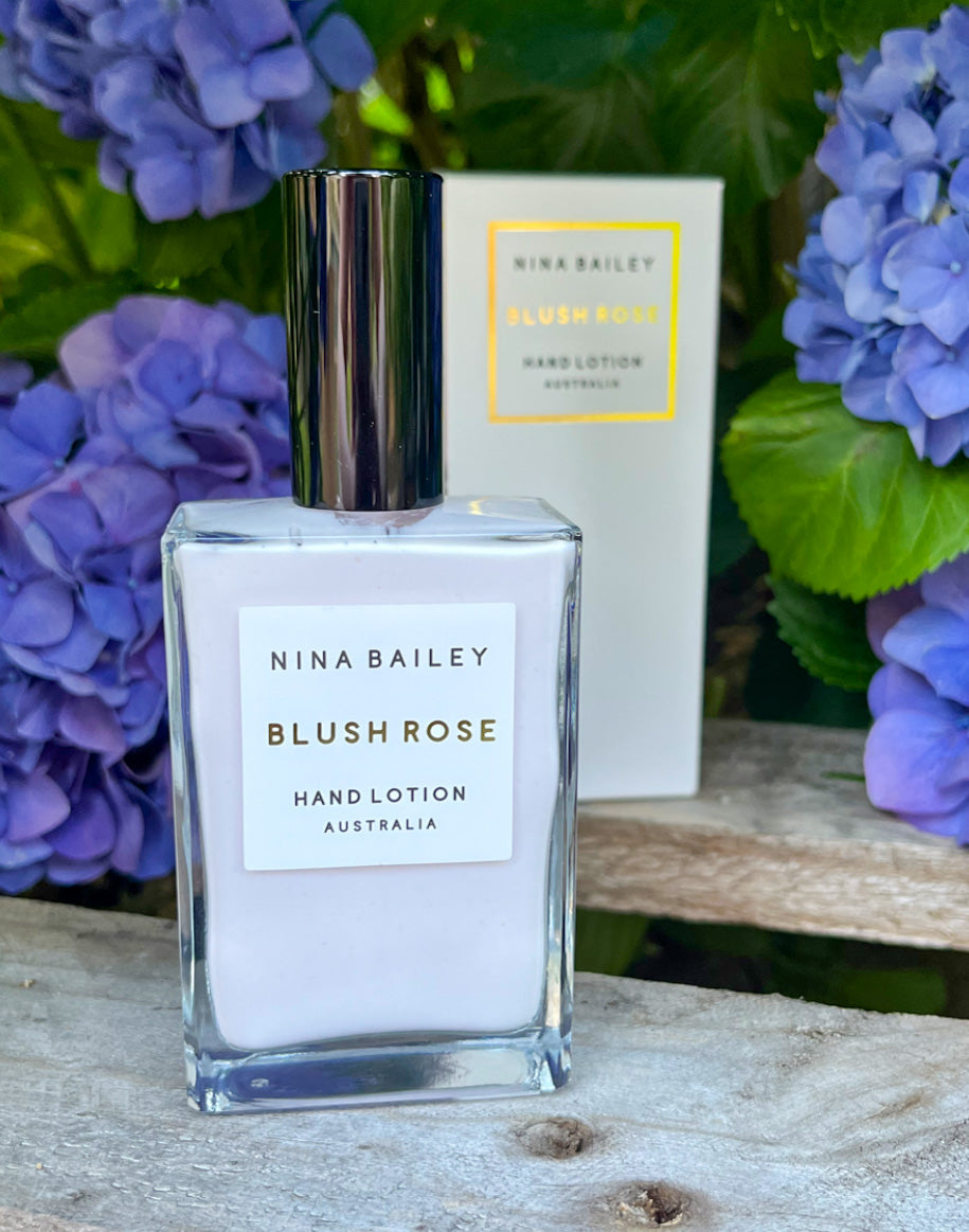 . Nina Bailey Blush Rose Hand Lotion .