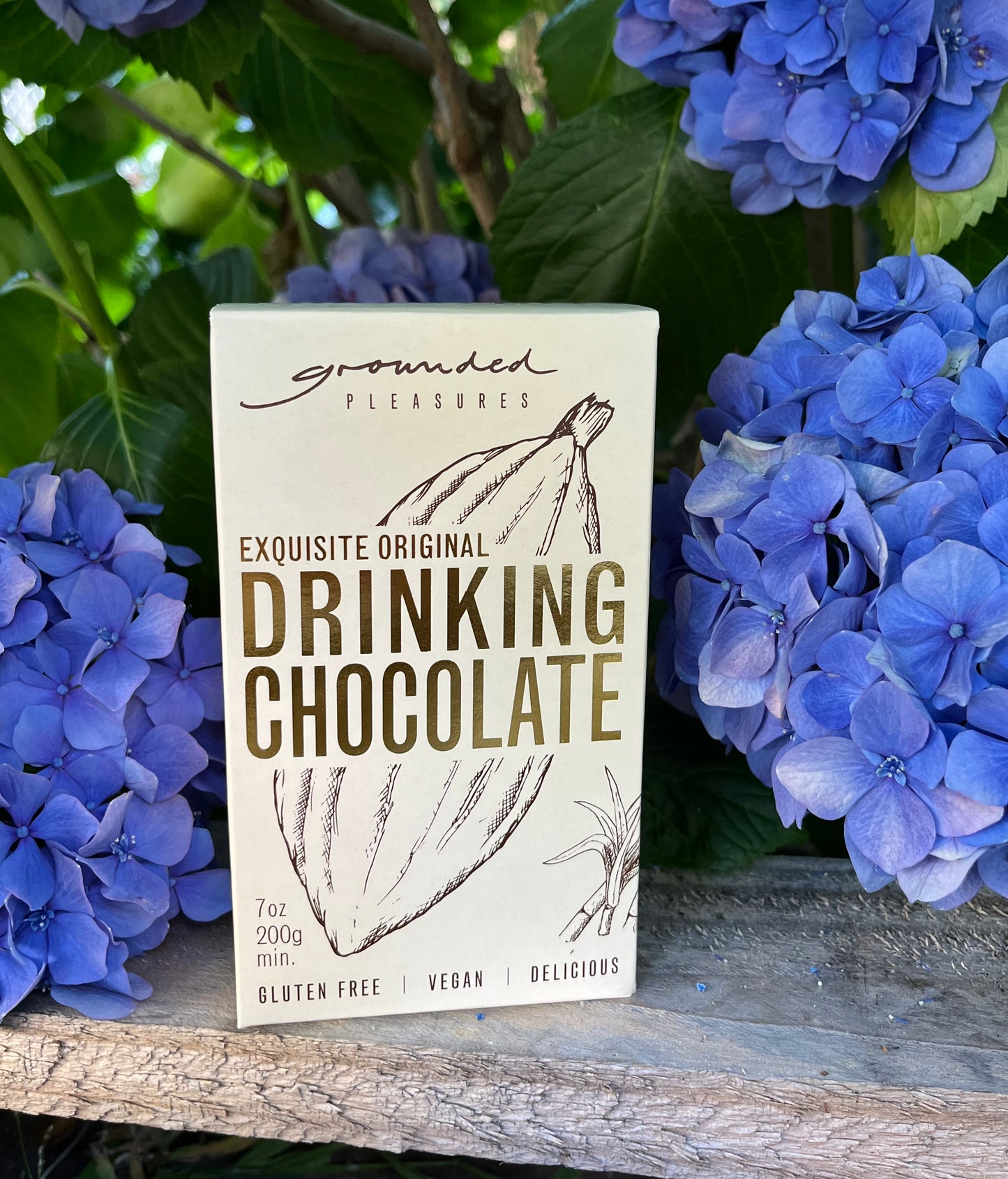. Grounded Pleasures Hot Chocolate .