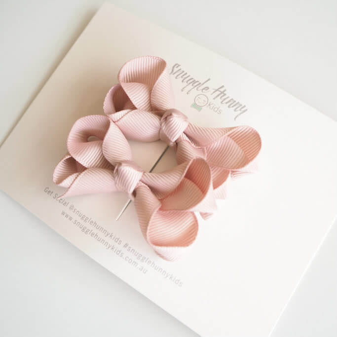 Grosgrain Bow Clips