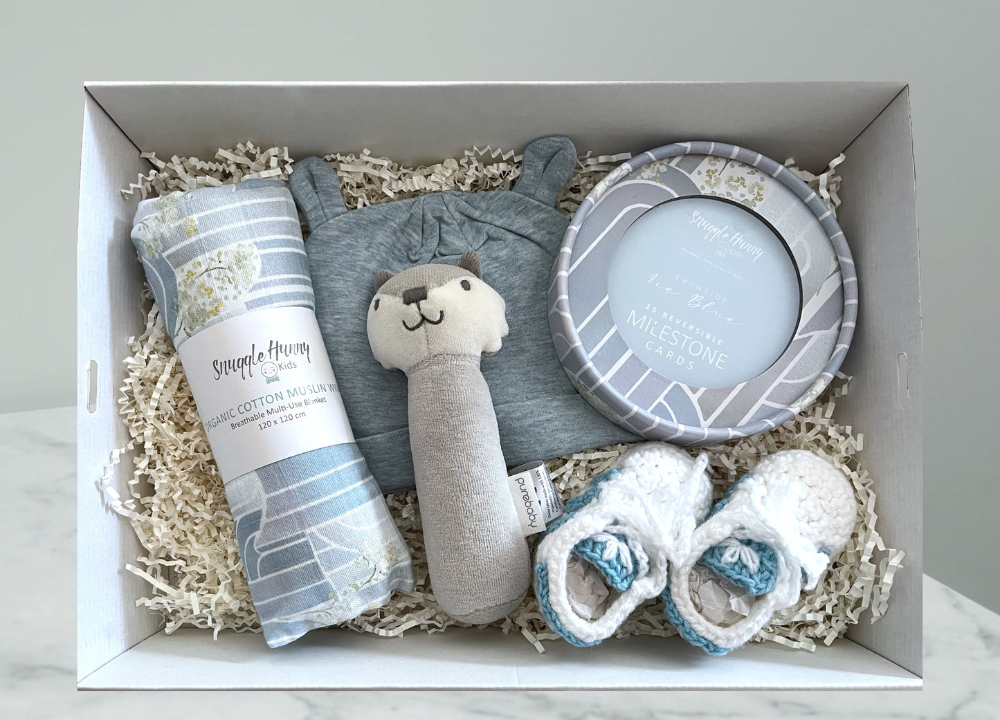 Baby Blue Gift Box