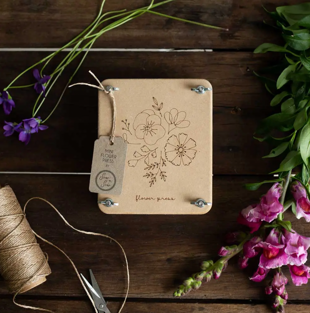 . Sow n Sow Handcrafted Flower Press .