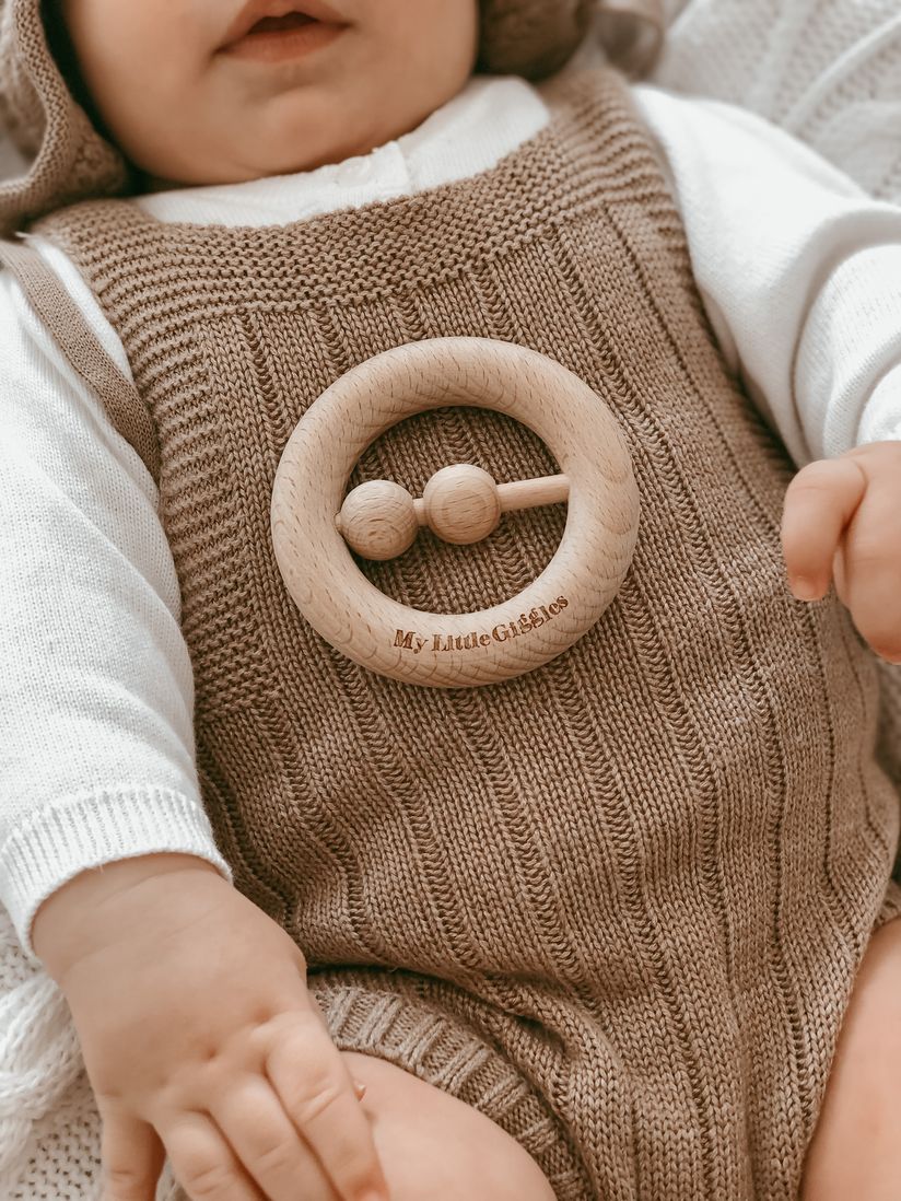 Beechwood Teething Rattle