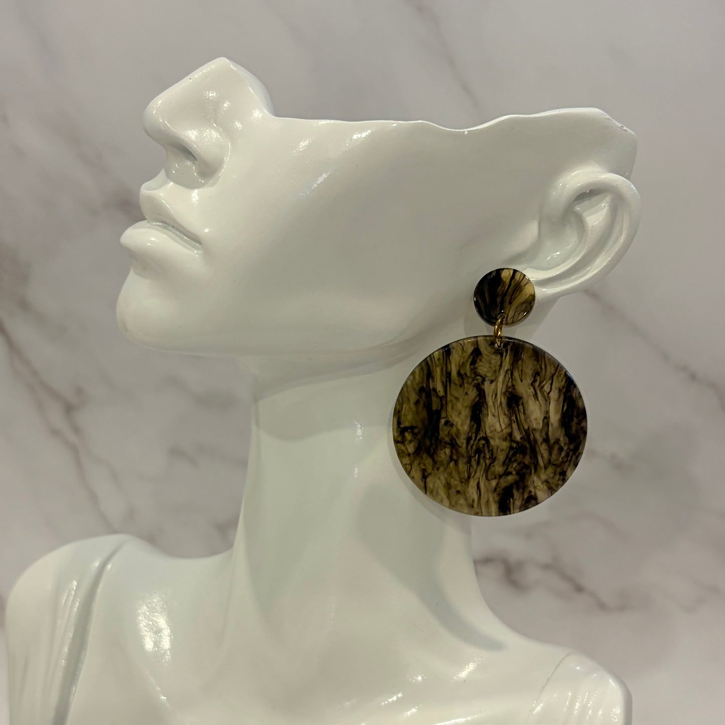 Acrylic Statement Earrings
