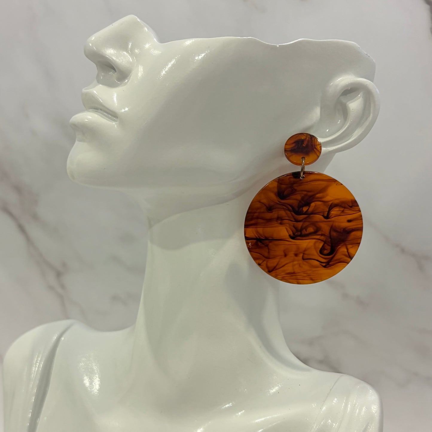 Acrylic Statement Earrings