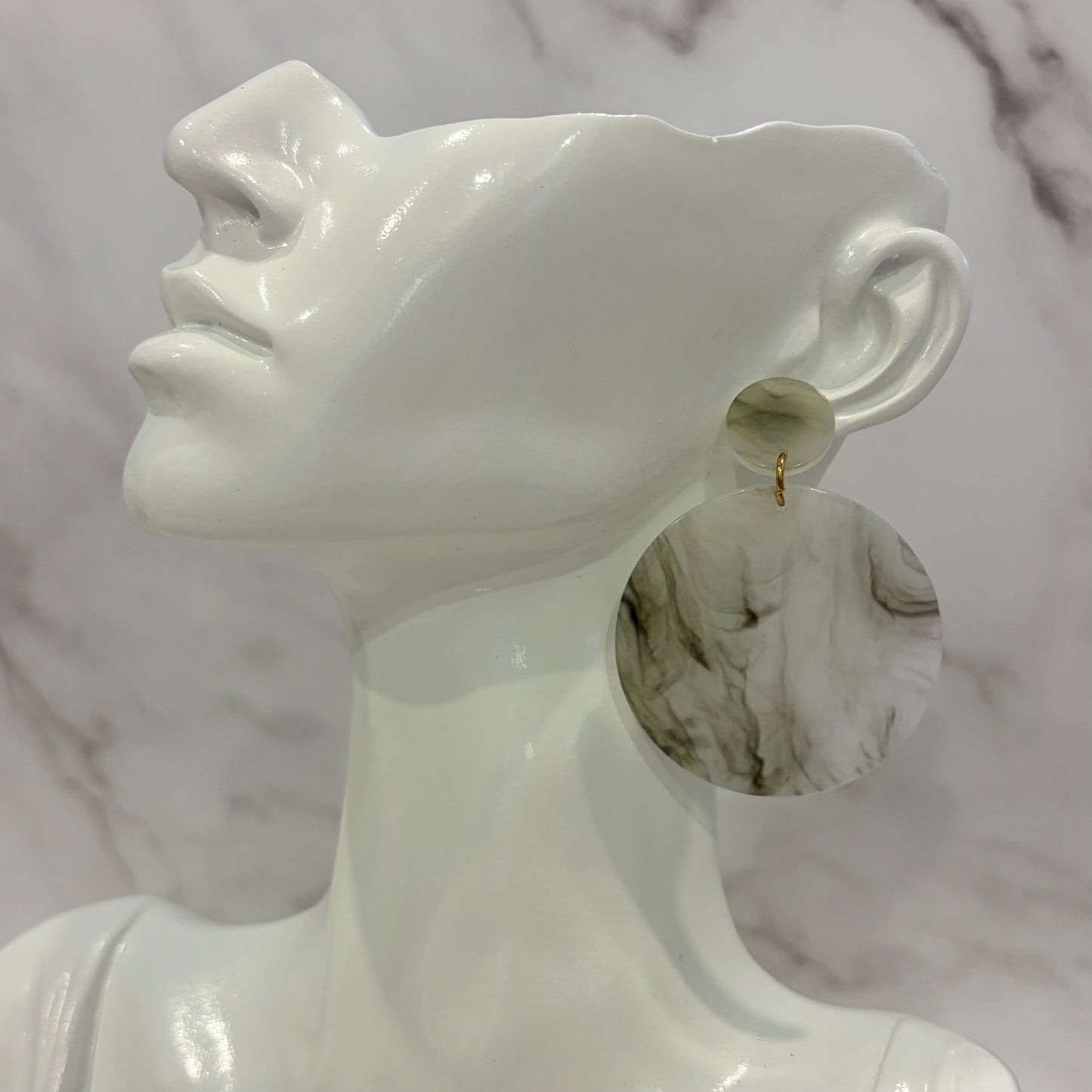 Acrylic Statement Earrings