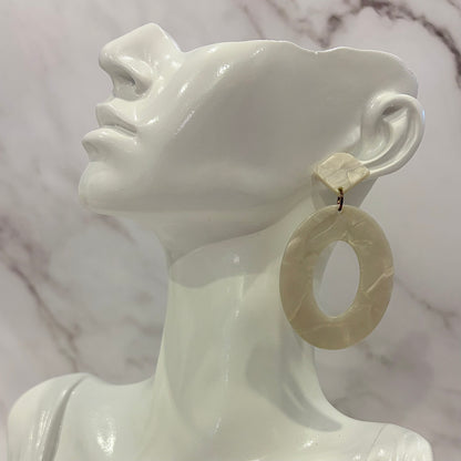 Acrylic Statement Earrings