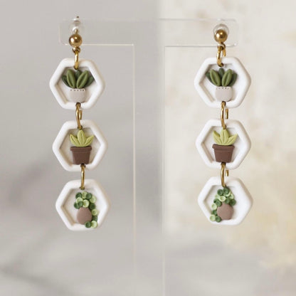 Statement Clay Earring Collection