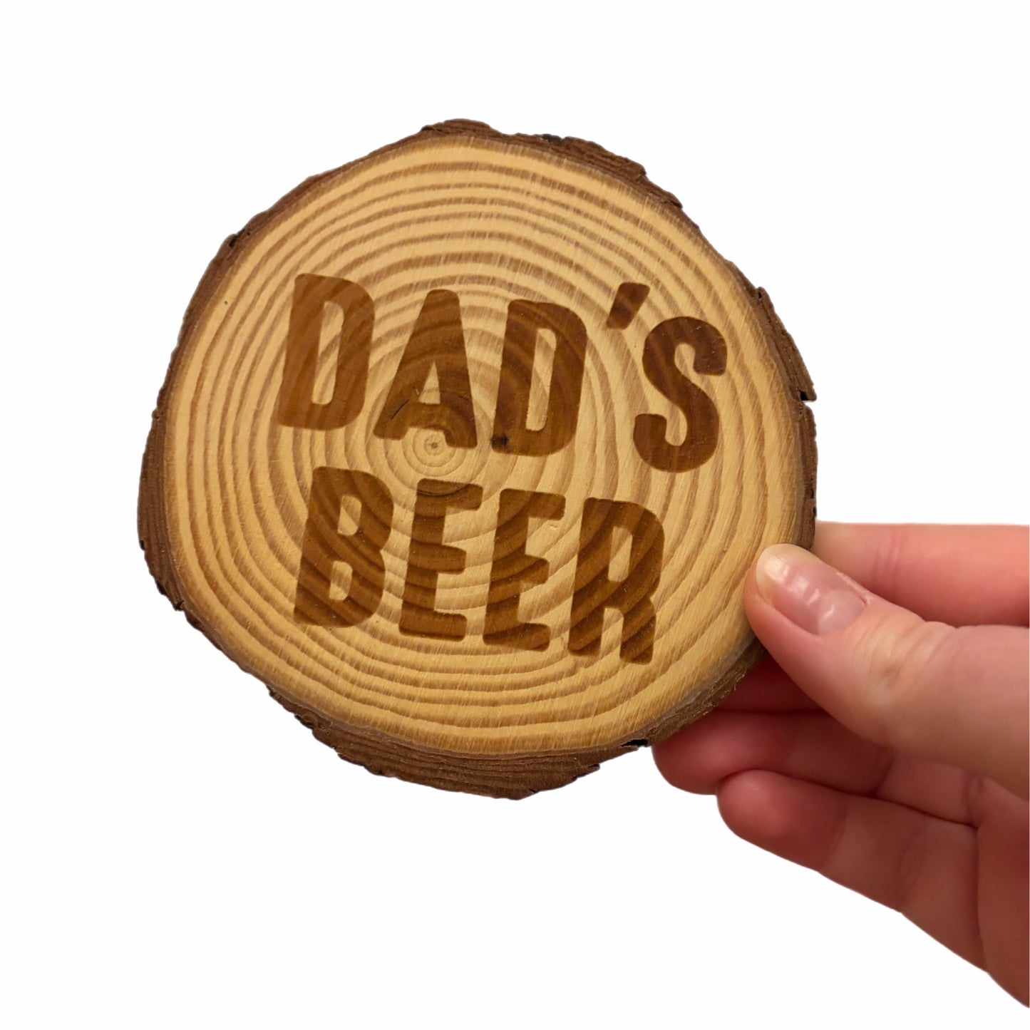 Wooden “Dad” Coasters