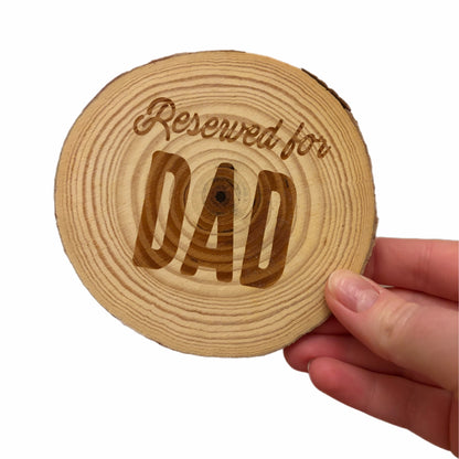 Wooden “Dad” Coasters