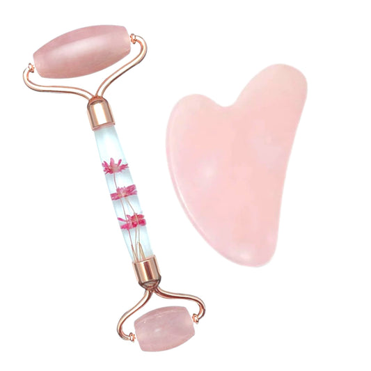 Rose Quartz Facial Massager