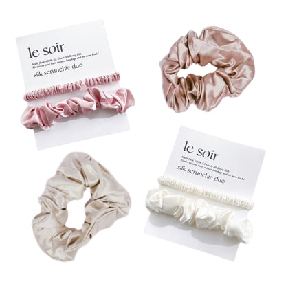 Silk Scrunchie Collection