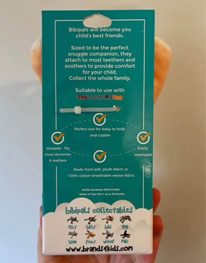 . Bibipals Rattles & Teething Pals .