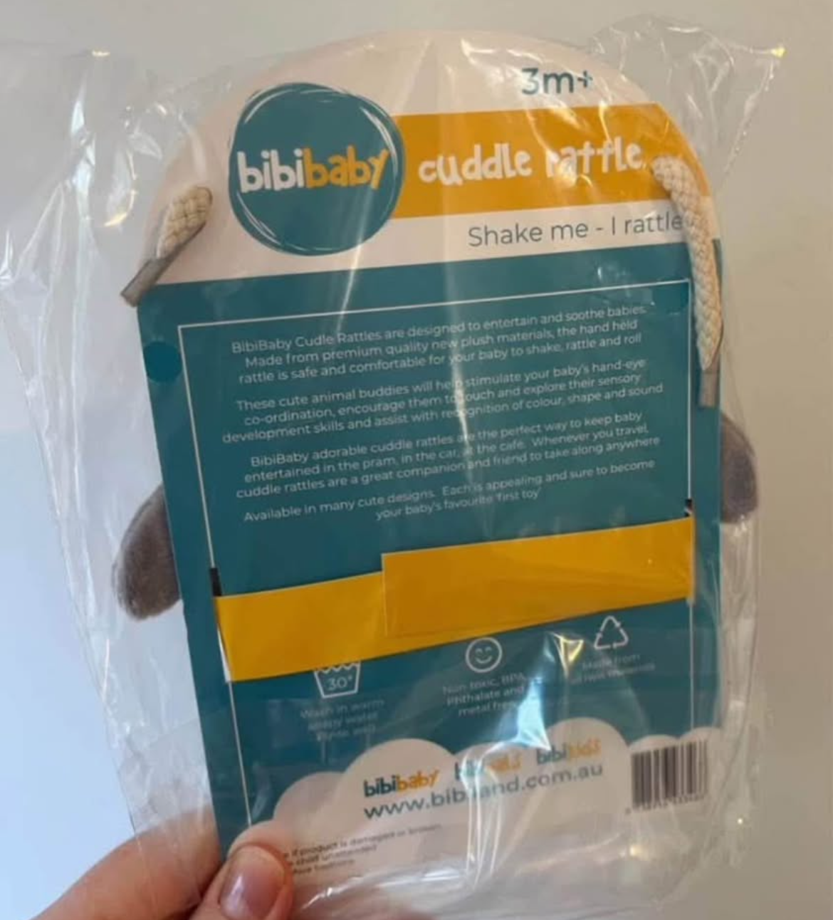 . Bibipals Rattles & Teething Pals .