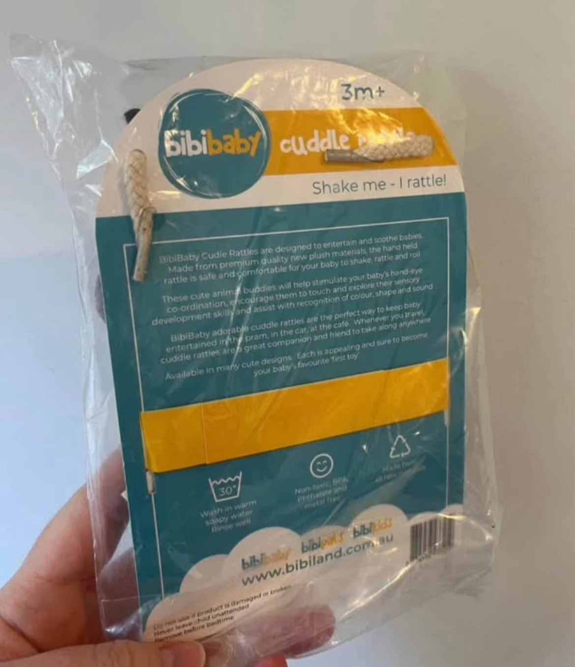 . Bibipals Rattles & Teething Pals .