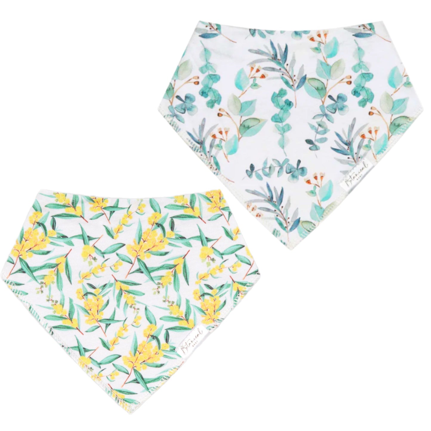 Botanical Swaddle Blanket & Bib