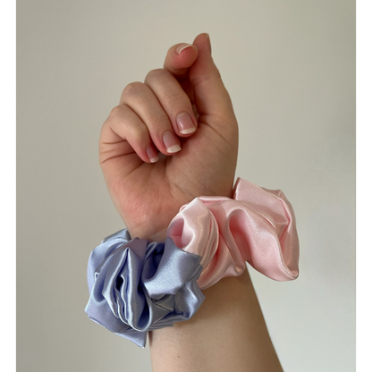 XL Duo Tone Satin Scrunchies