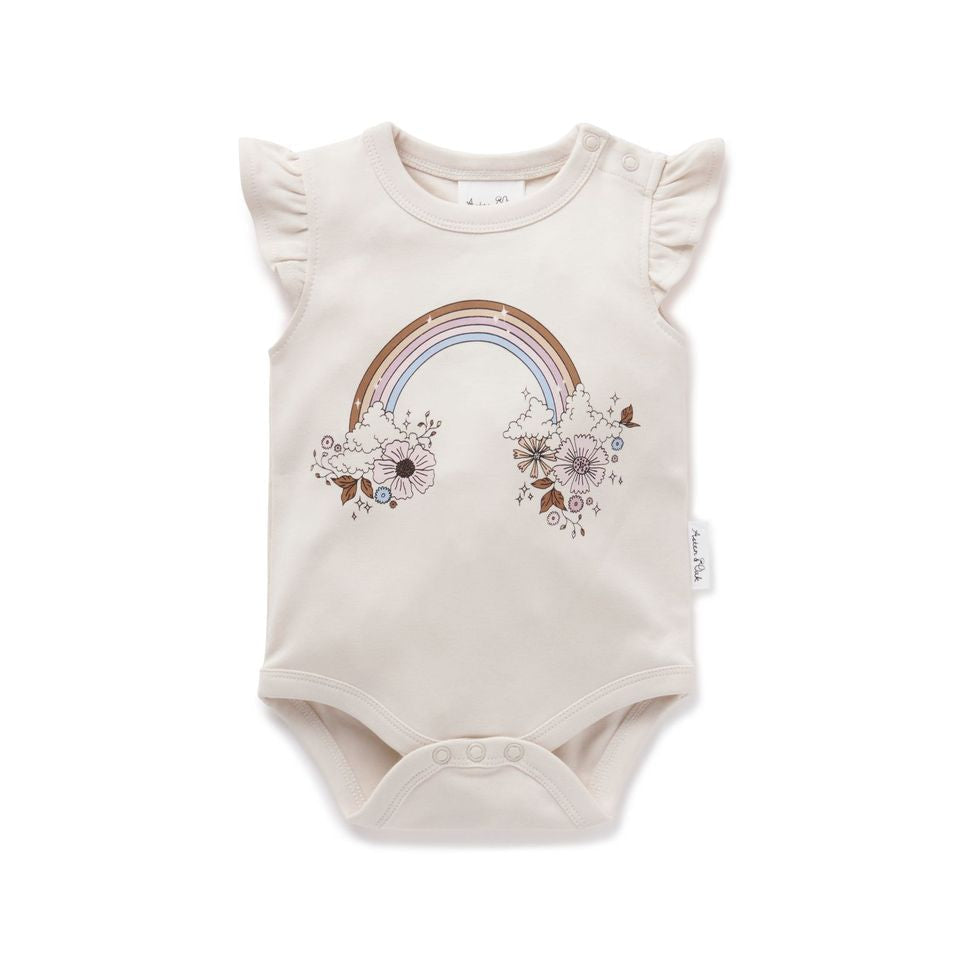 Rainbow Flutter Shorts & Onesie
