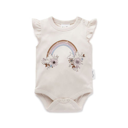 Rainbow Flutter Shorts & Onesie