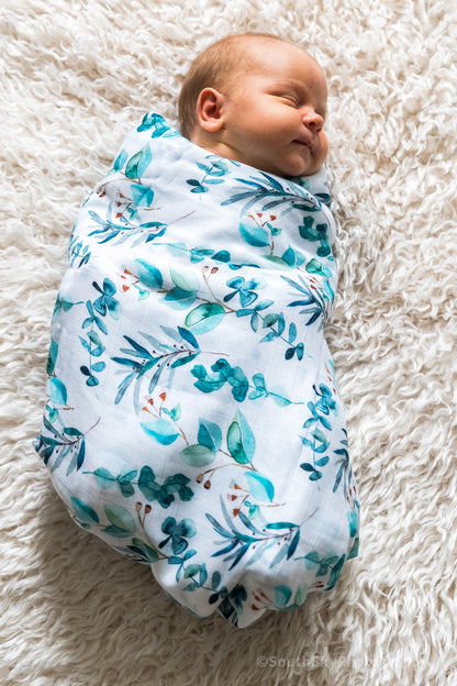 Botanical Swaddle Blankets